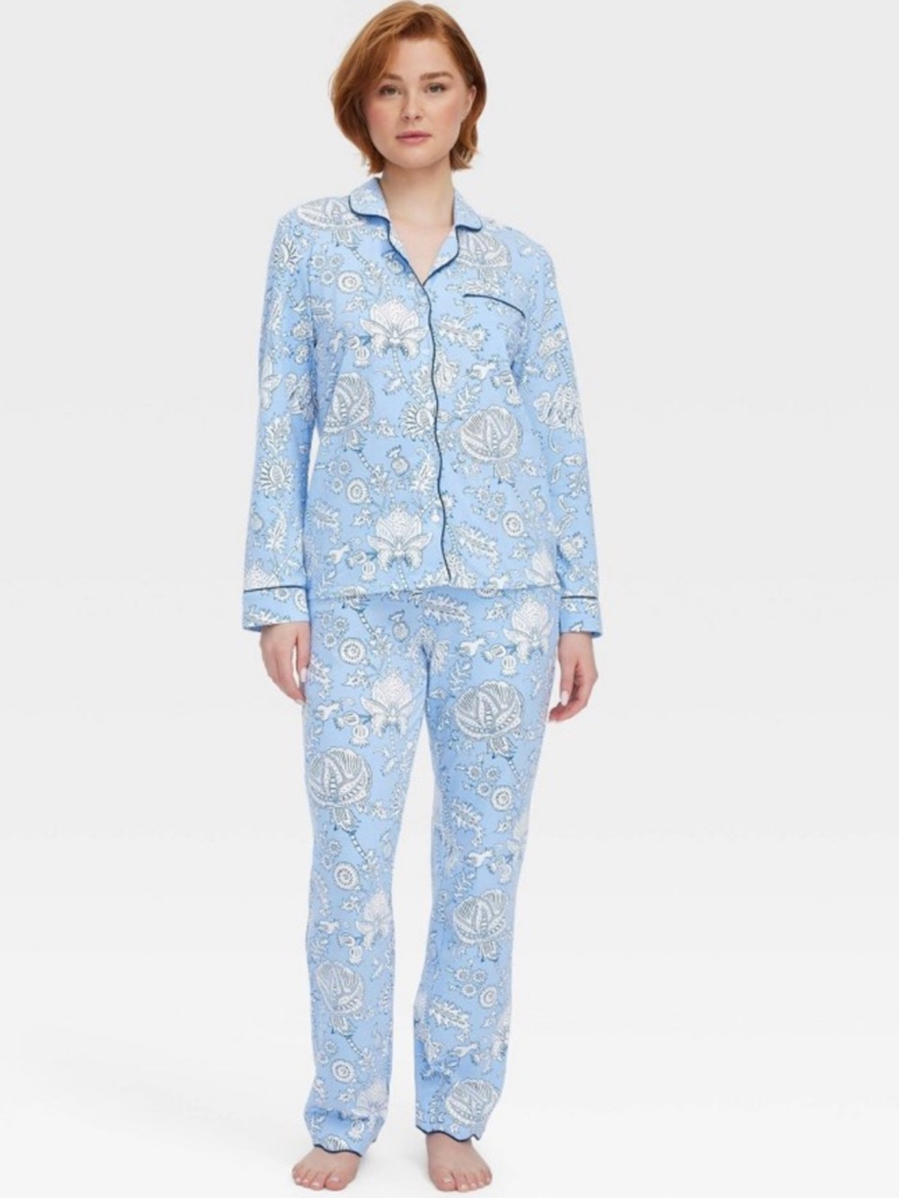 Women's Floral Vines Long Sleeves & Pants Pajama Set Roller Rabbit x Target, XXS